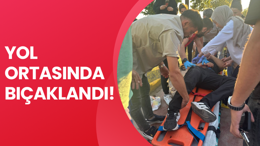 4 kişinin saldırısına uğrayan genç bıçaklandı