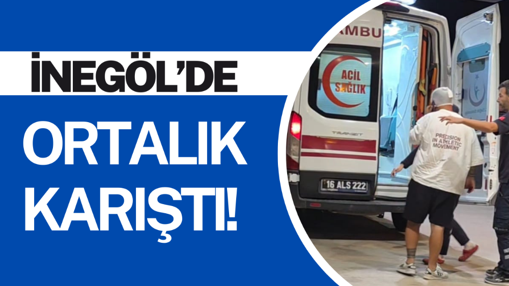 İnegöl’de gece vakti hareketlilik!