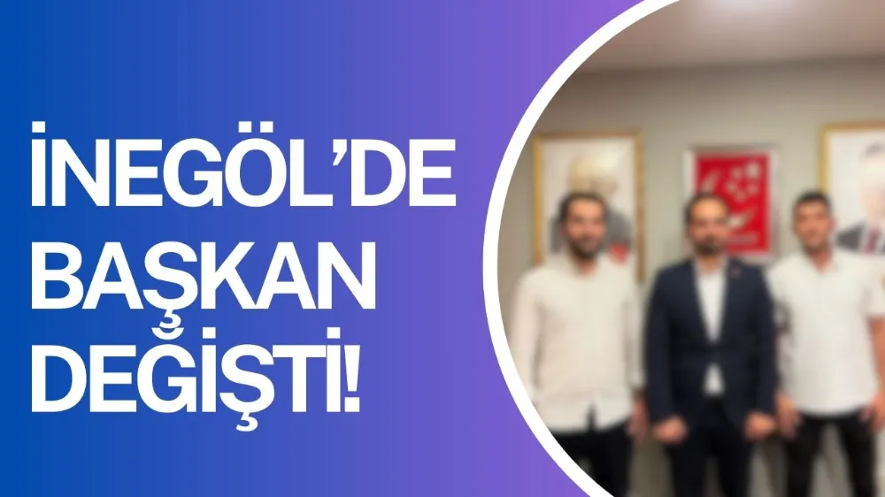 Saadet Partisi İnegöl Gençlik Kolları’nda görev değişimi