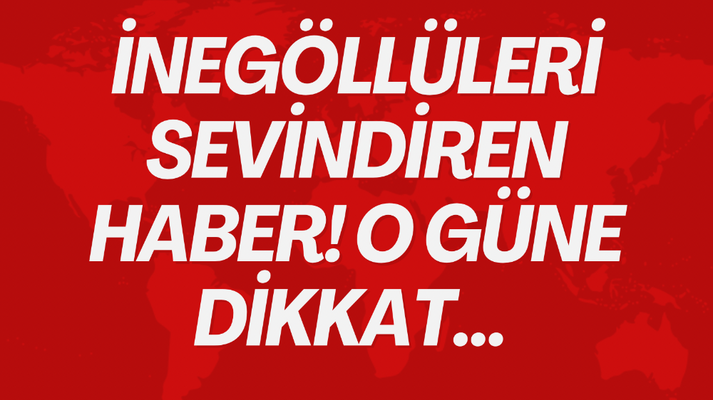 Sıcaktan bunalan İnegöl’e yağmur geliyor! 15 Eylül’e dikkat!