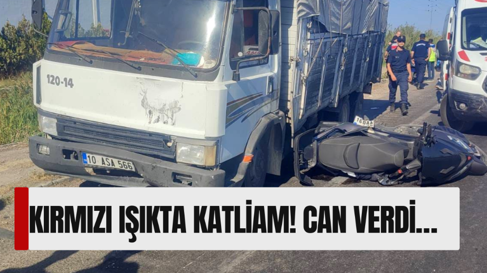 Kırmızı ışıkta feci kaza: 1 ölü, 1 yaralı