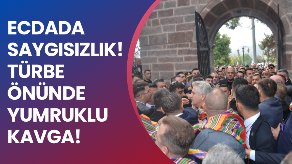 Söğüt’te Ertuğrul Gazi Türbesi önünde gerginlik