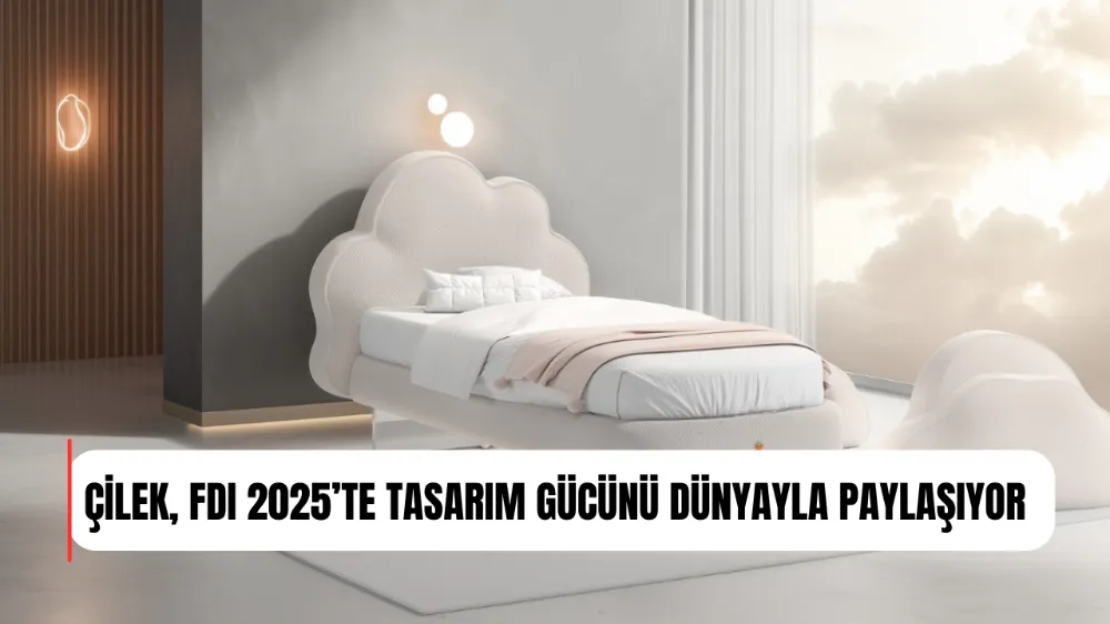 ÇİLEK, FDI 2025’TE TASARIM GÜCÜNÜ DÜNYAYLA PAYLAŞIYOR