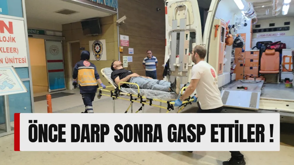 Önce darp ettiler sonra gasp ettiler !