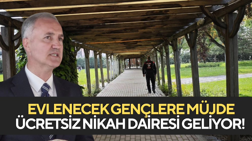 Botanik Park’a Nikah Sarayı Müjdesi