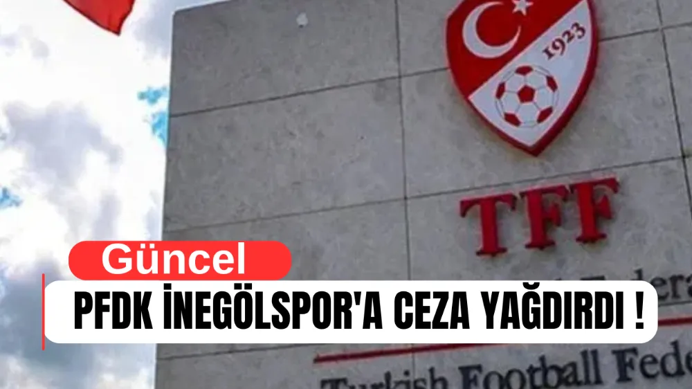 PFDK’dan İnegölspor’a Ceza Yağdı