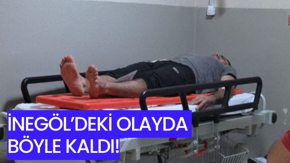 İnegöl’de korku dolu anlar!