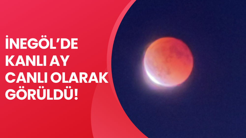 İnegöl’de kanlı ay büyüledi!