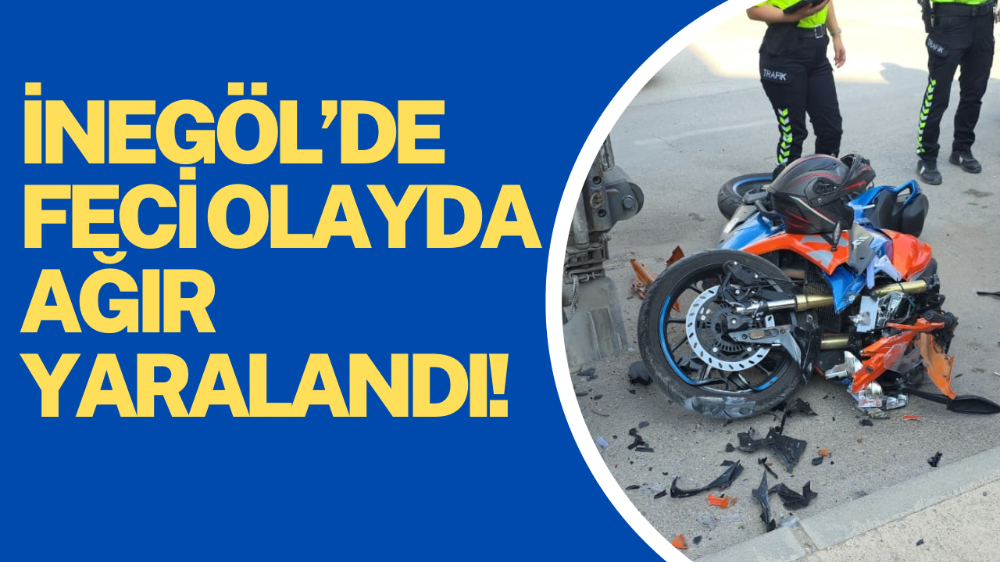 İnegöl’de feci olayda ağır yaralandı!