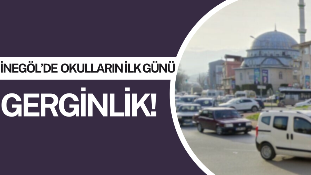 İnegöl’de okulların ilk gün heyecanı!
