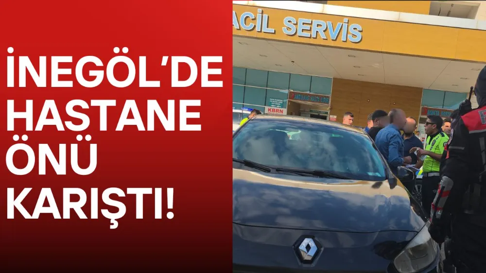 İnegöl’de Hacizli Araç Otoparka Çekildi
