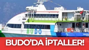 BUDO'dan yeni sefer iptalleri!