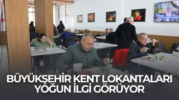 BURSA BÜYÜKŞEHİR KENT LOKANTALARI YOĞUN İLGİ GÖRÜYOR
