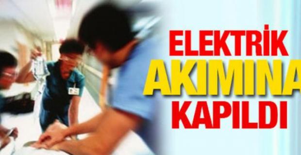 Evinde Elektrik Akımına Çarpıldı