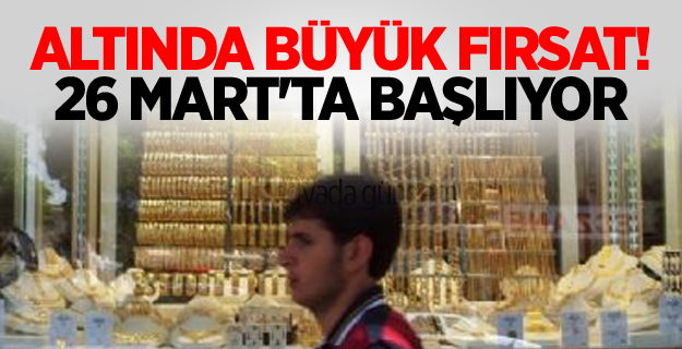 Altında Büyük Fırsat