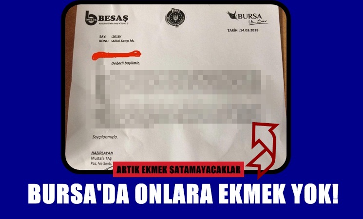 İçki Satan Bayiler Ekmek Satamayacak