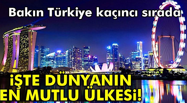 Dünyanın En Mutlu Ülkesi Belli Oldu