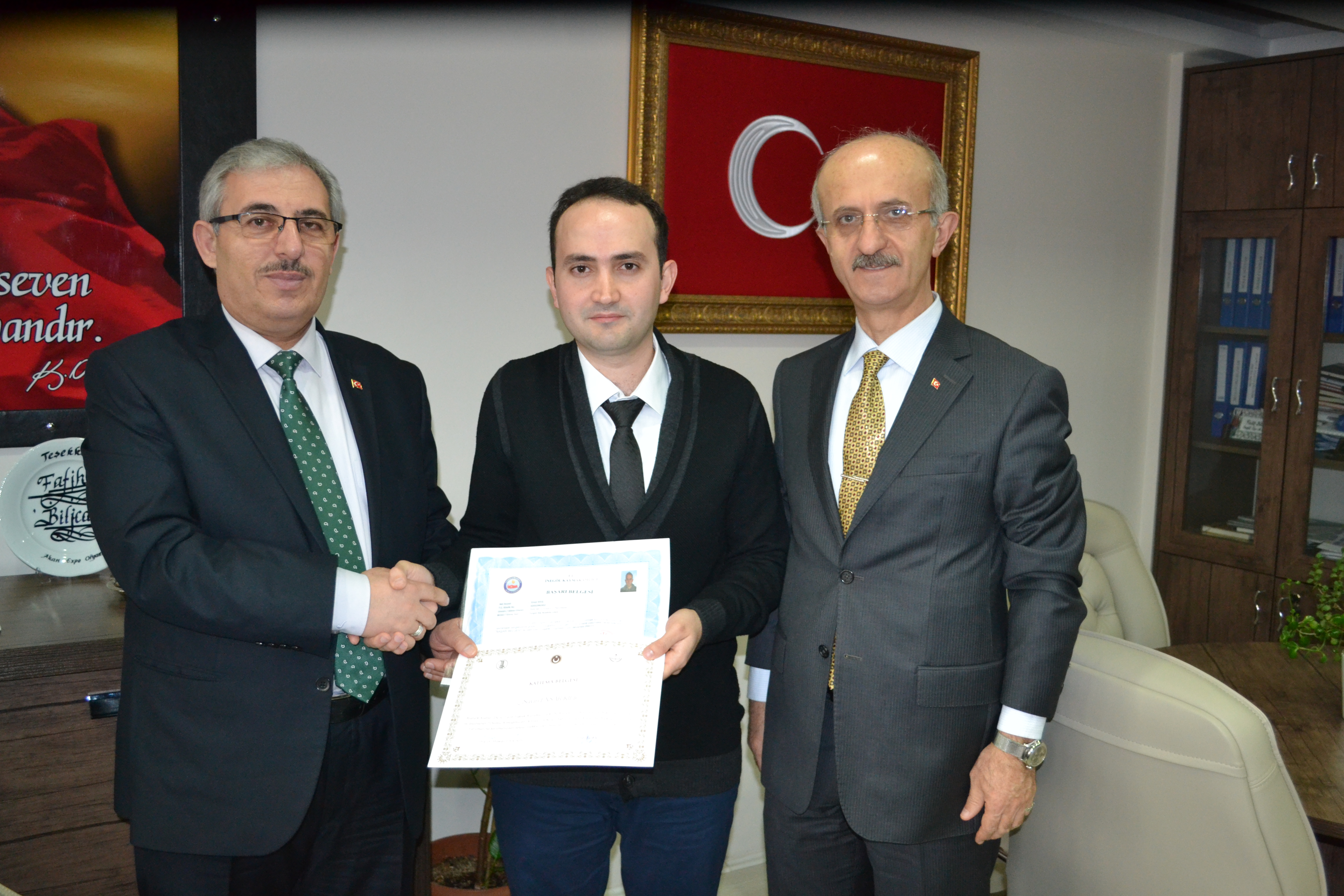 İnegöllü Öğretmen Ödül Aldı