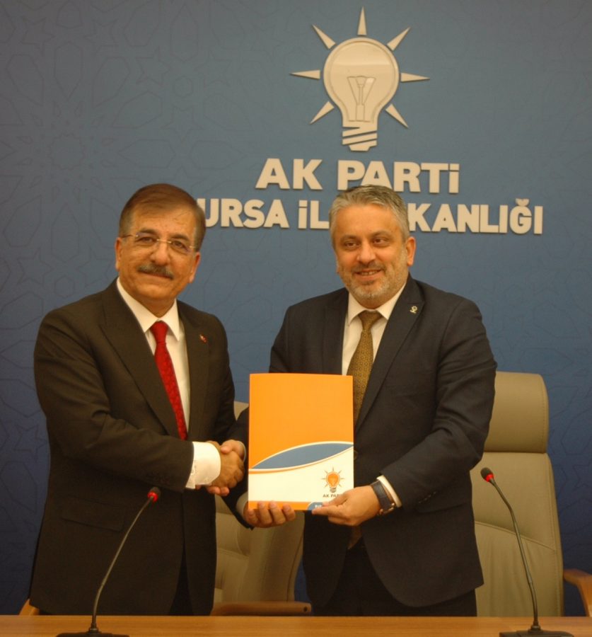 Sedat Yalçın, Bursa Büyükşehir Belediye Başkanlığı için aday adayı