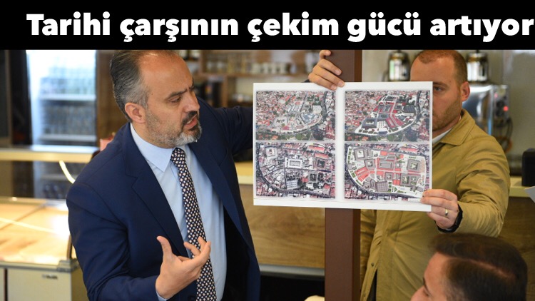 Tarihi çarşının çekim gücü artıyor