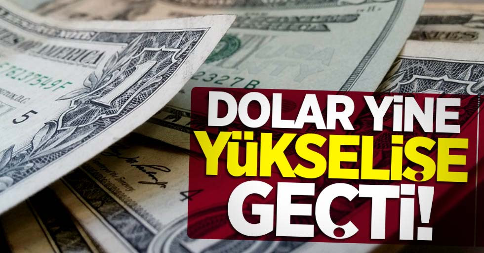 Dolar Tekrar Yükselişe Geçti