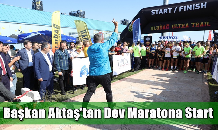 Dev Maratonun Staratını Başakan Aktaş Verdi