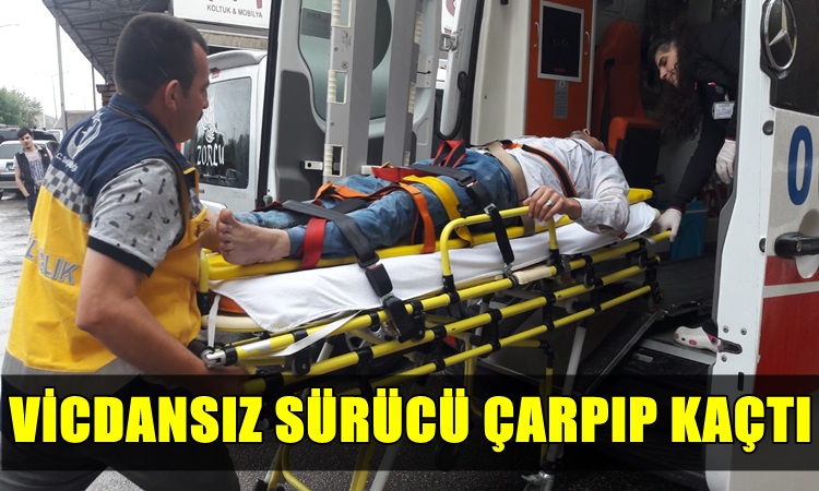 Vicdansız Sürücü Çarpıp Kaçtı