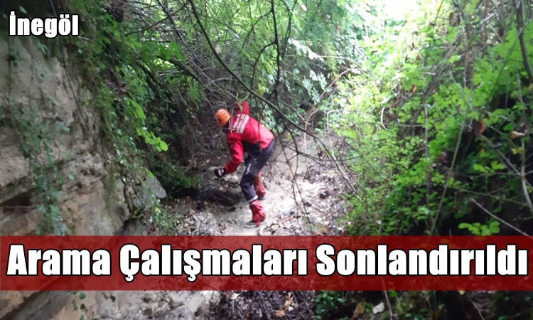 Arama Çalışmaları Sonlandı