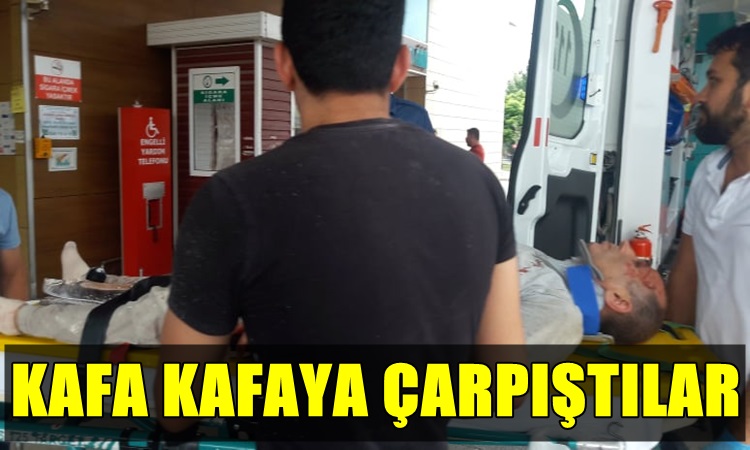 Kafa Kafaya Çarpıştılar