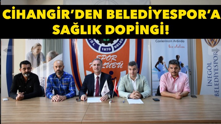 Belediyespor’un Sağlık Sponsoru Cihangir Hastanesi Oldu