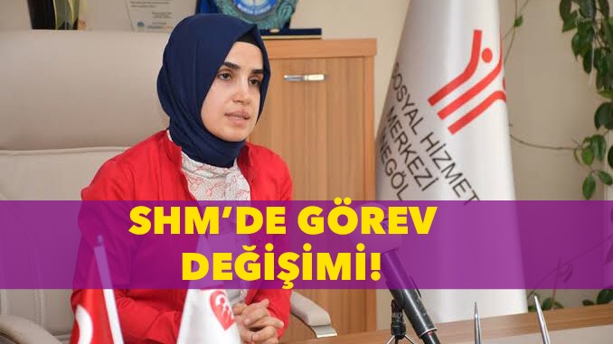 Sosyal Hizmetler Müdürlüğünde görev değişimi