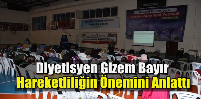 Diyetisyen Gizem Bayır Hareketliliğin Önemini Anlattı