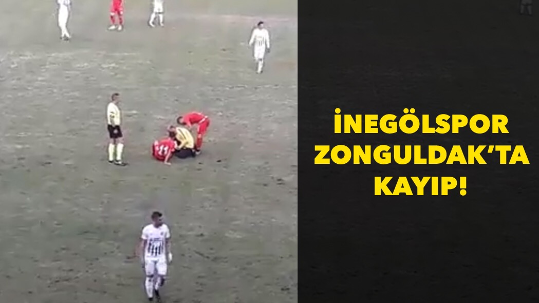 İnegölspor Zonguldak’ta kayıp