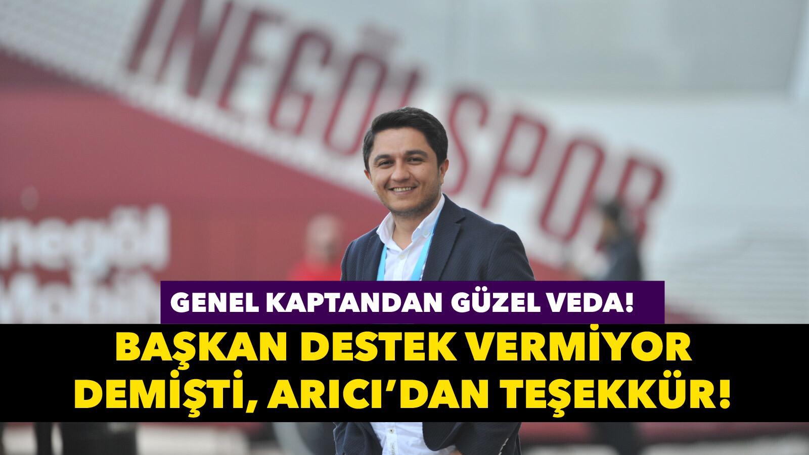 Teşekkür Ederek Veda Etti