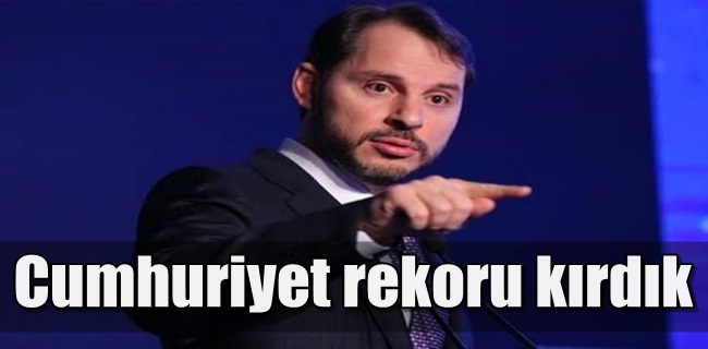 Cumhuriyet Rekoru Kırdık