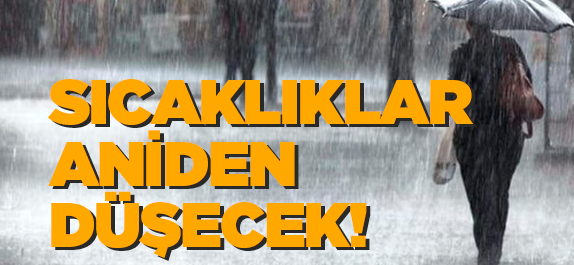Sıcaklık 12 Derece Birden Düşecek