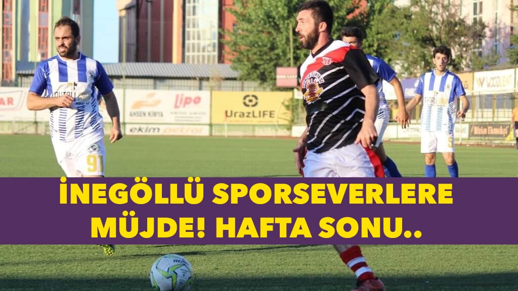 1.Amatörde Hafta Sonu 2 Maç Var