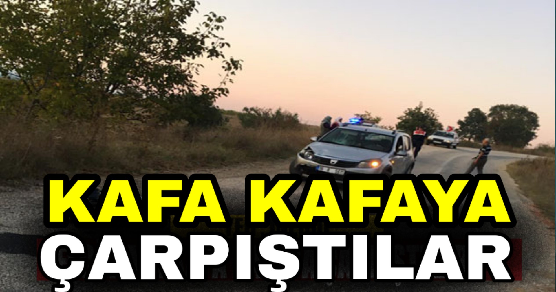 Kafa kafaya çarpıştılar