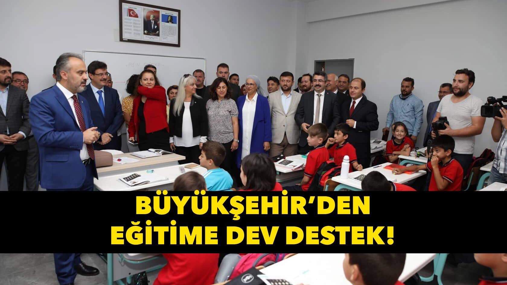 Büyükşehir’den eğitime bir imza daha