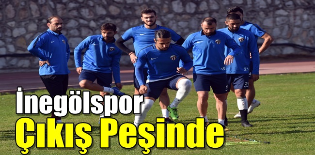 İnegölspor çıkış arıyor