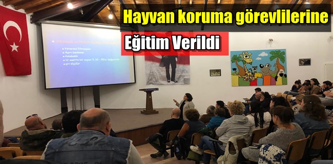 Hayvan koruma görevlilerine eğitim