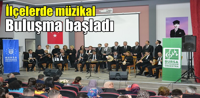 İlçelerde müzikal buluşma başladı