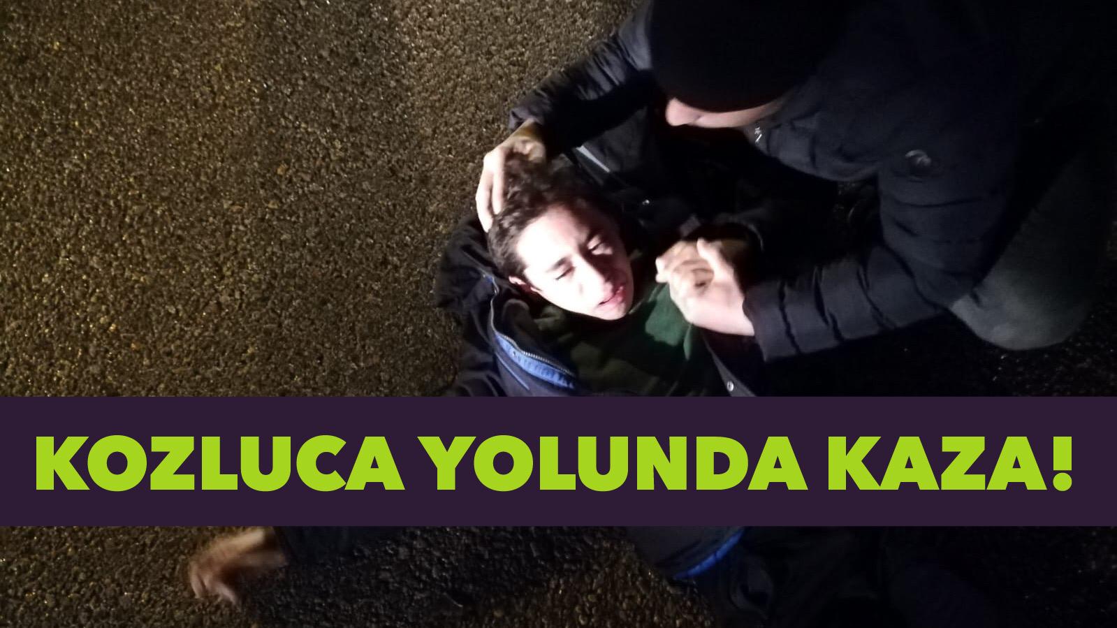 Karşıdan karşıya geçerken araç çarptı