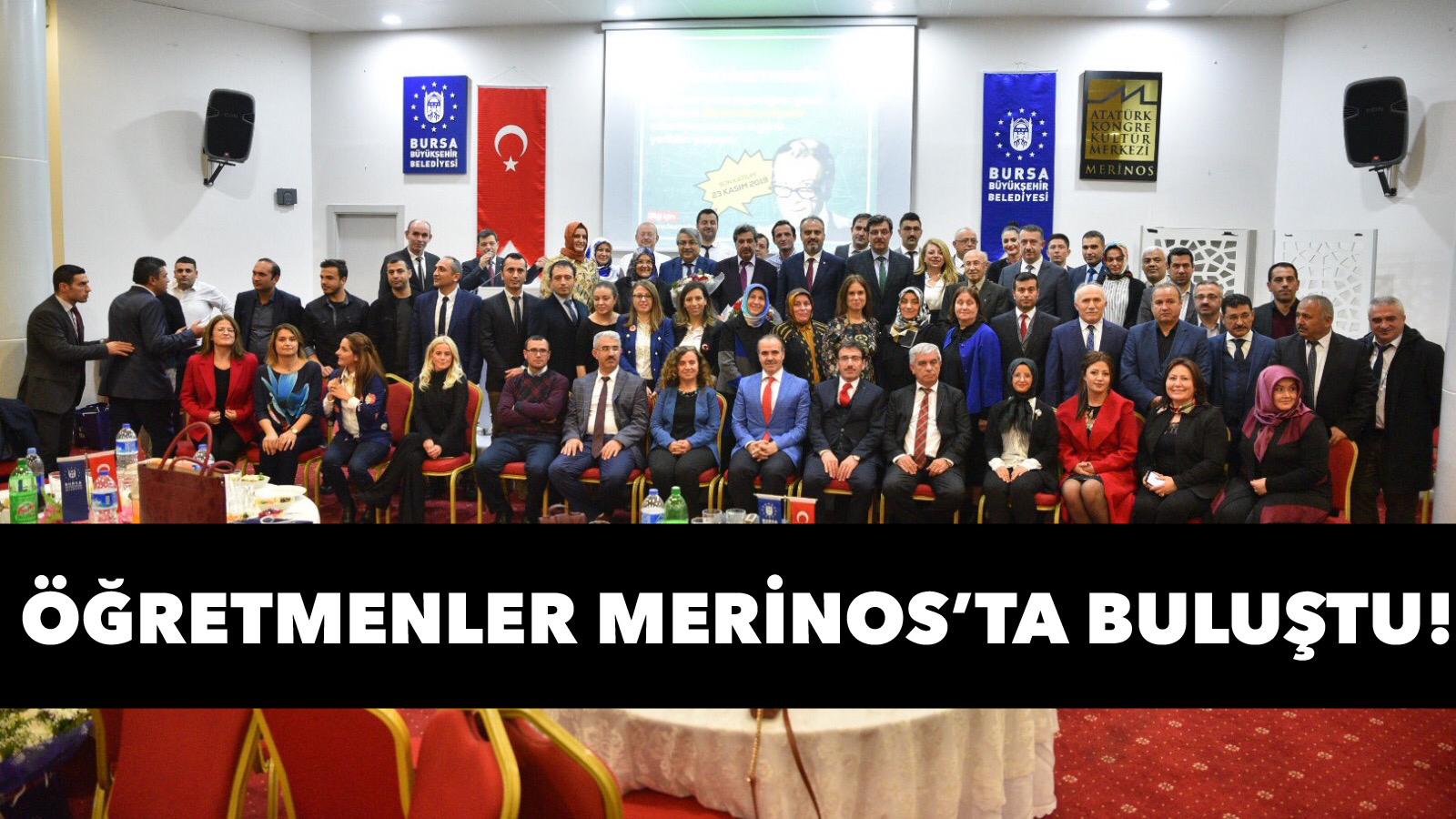 Öğretmenler Merinos’ta buluştu