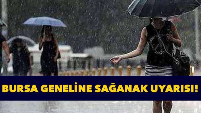 Meteorolojiden flaş uyarı