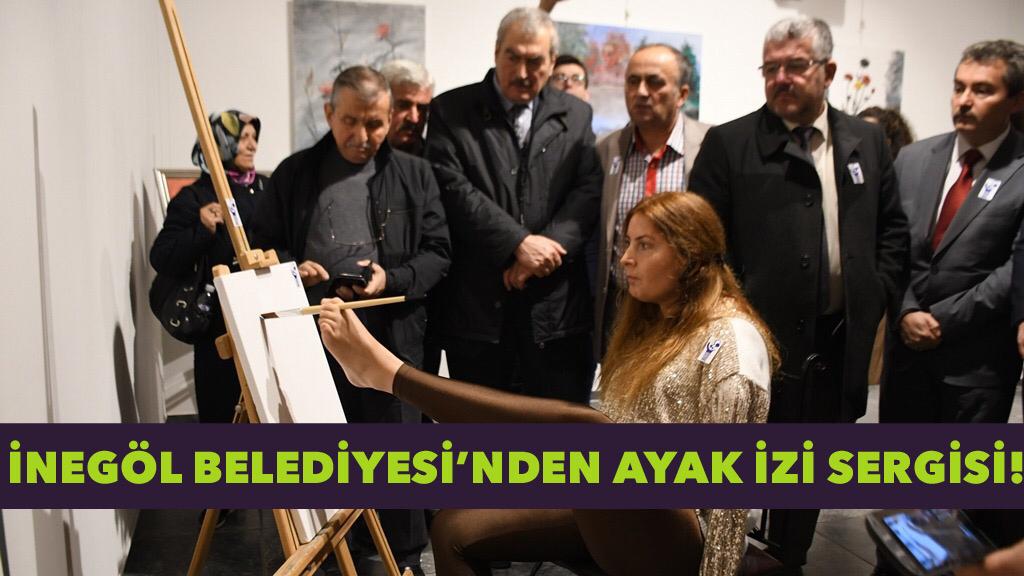 İnegöl Belediyesi’nden Ayak İzi Sergisi
