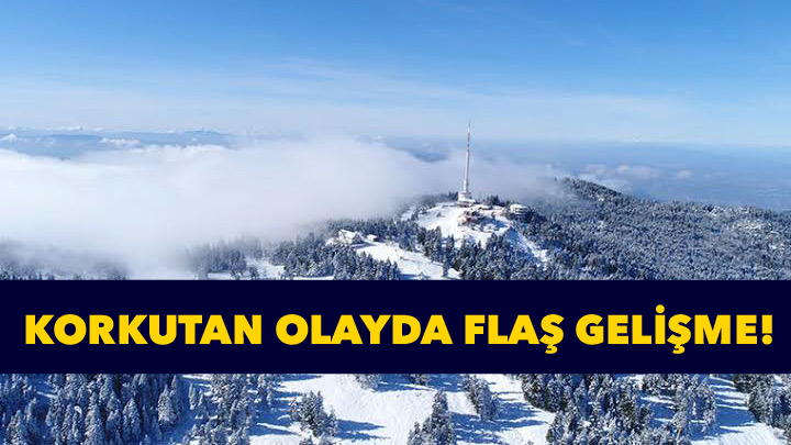 Kaybolan iki dağcıyı arama çalışmalarına hava helikopteride katıldı