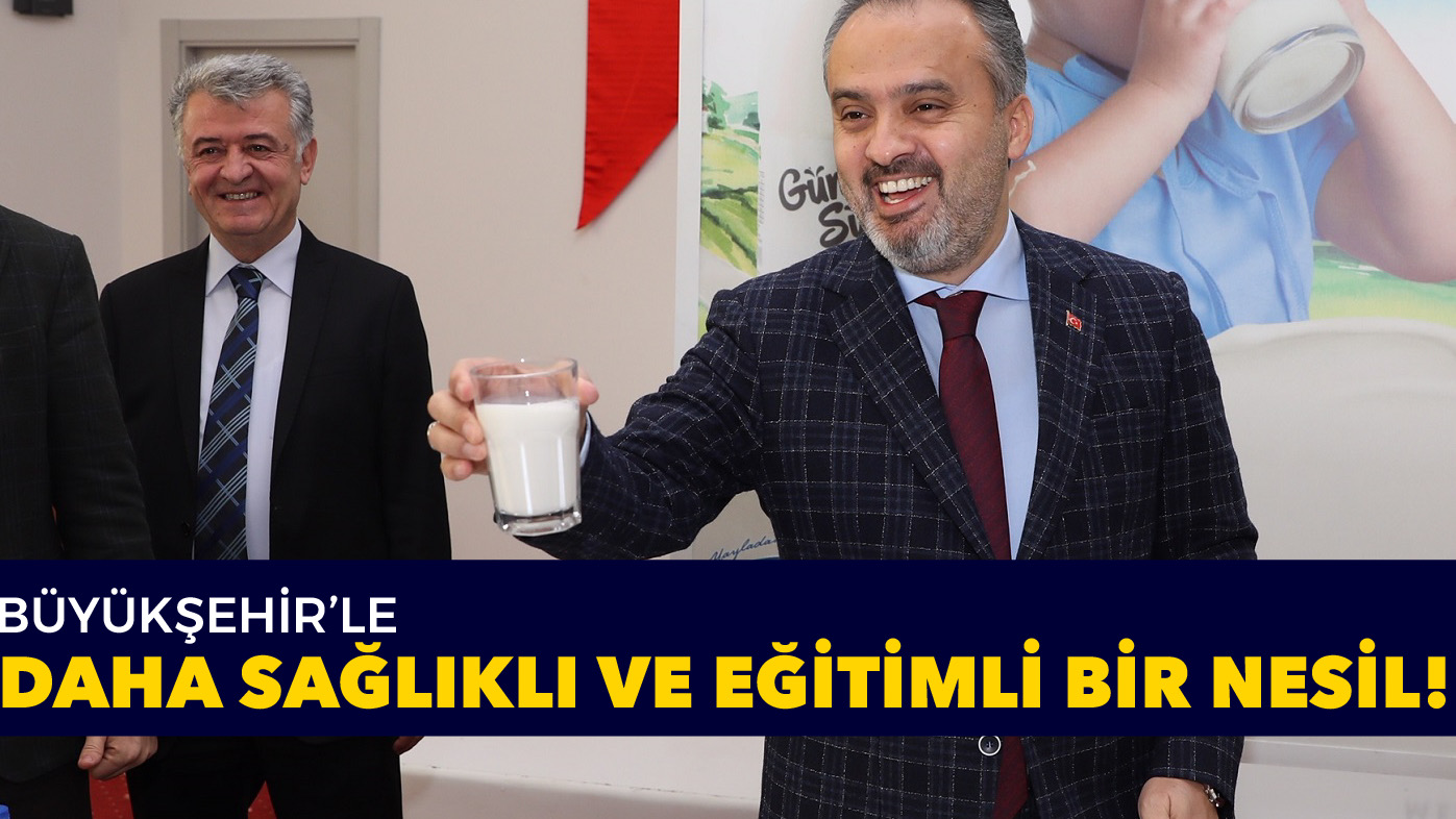 Büyükşehir’le daha sağlıklı ve eğitimli bir nesil