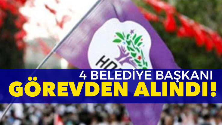 HDP’li belediye başkanları görevden alındı