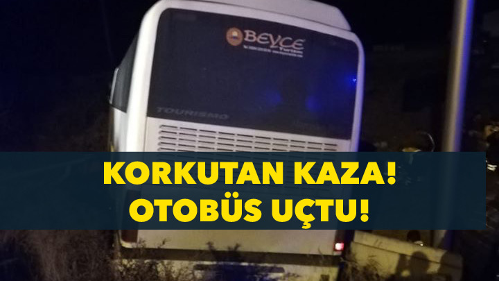 Bursaspor taraftarları dönüş yolunda kaza yaptı
